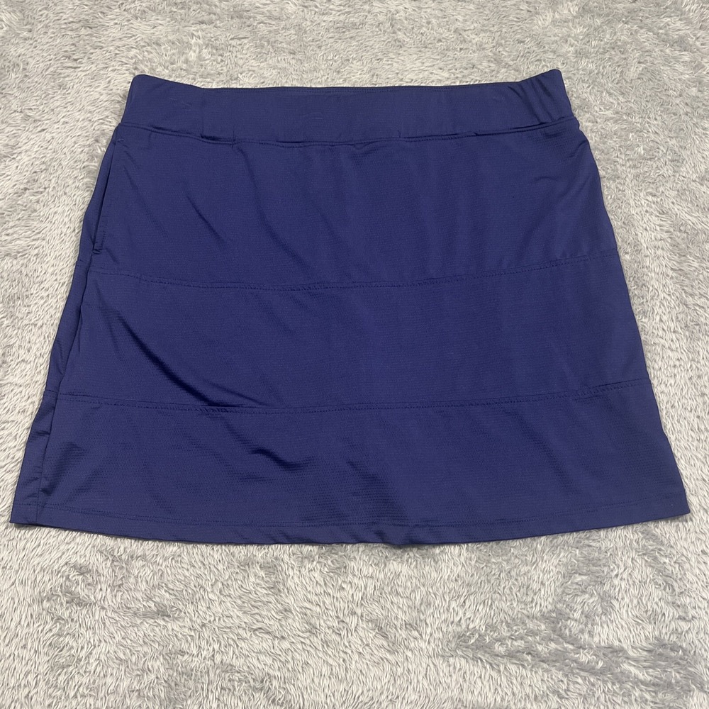 Court Haley Golf Skort‎ Pickleball Tennis Stretch Pull On Active Blue Women's XL